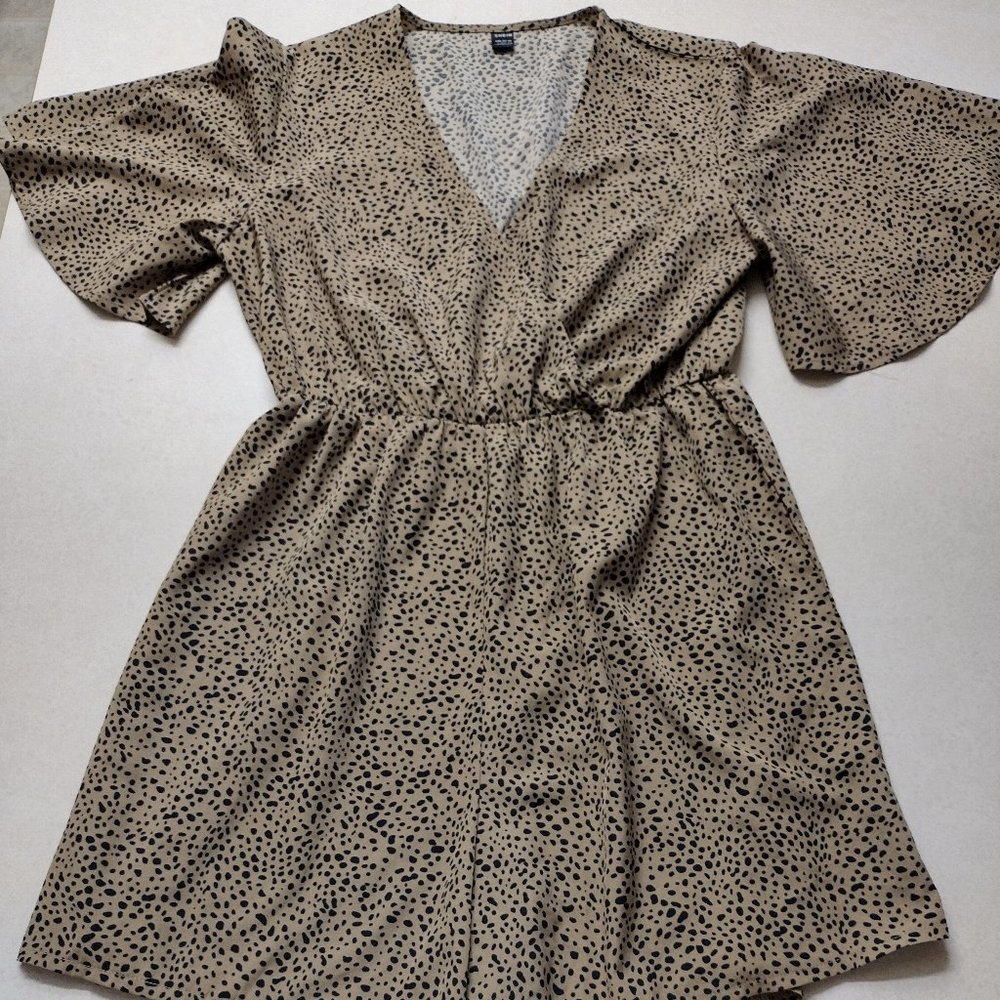 Leopard print Short romper